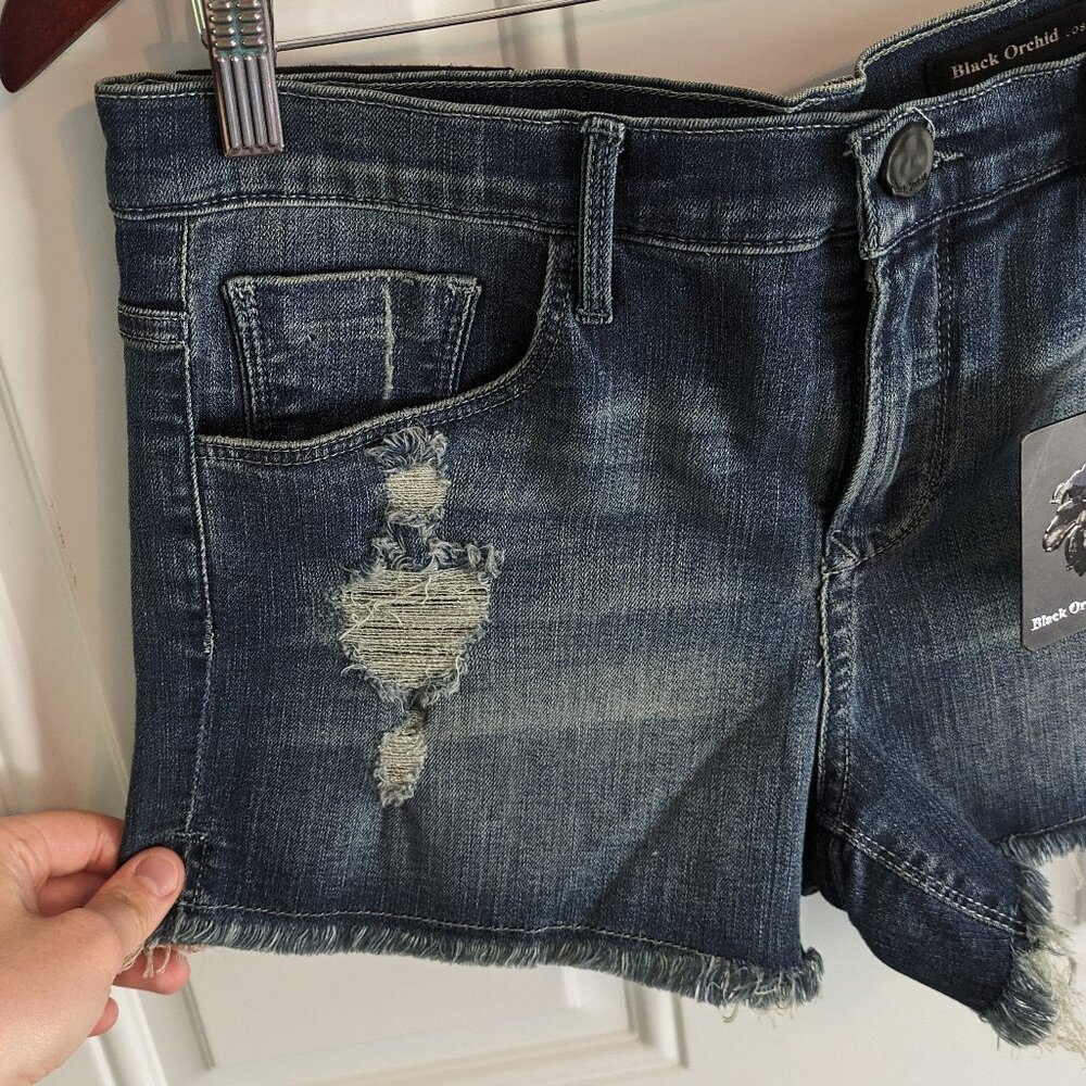 NWT Black Orchid The Boyfriend Short Size 28 Color: Vintage Style # BO951 SD - Picture 5 of 12